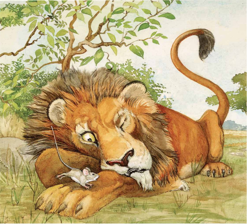 சிங்கமும் எலியும்