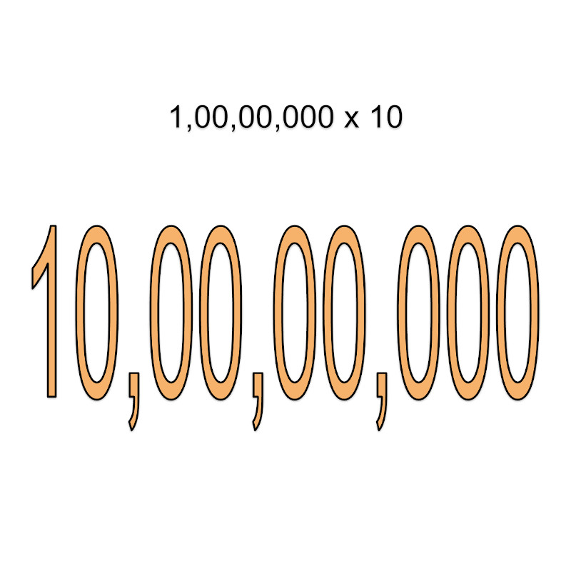 IMAGE OF TEN-CRORES